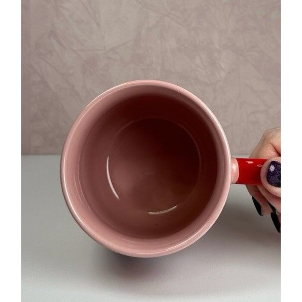 Pink “Not Today Cupid” Cat Mug | Valentine Coffee Tea Cup | Cute Gift - Picture 8 of 10